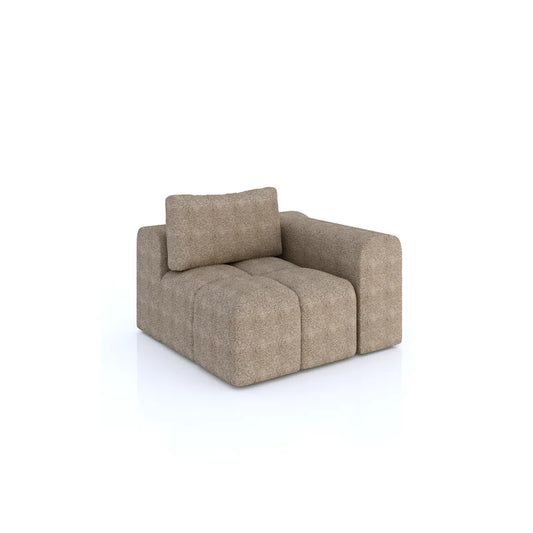 Mobilya Koltuk markasına ait bej renk modern tekli konforlu koltuk