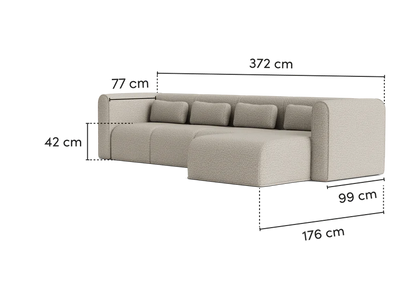 Lucky Köşe Koltuk ( 4 MODÜL 372 CM )