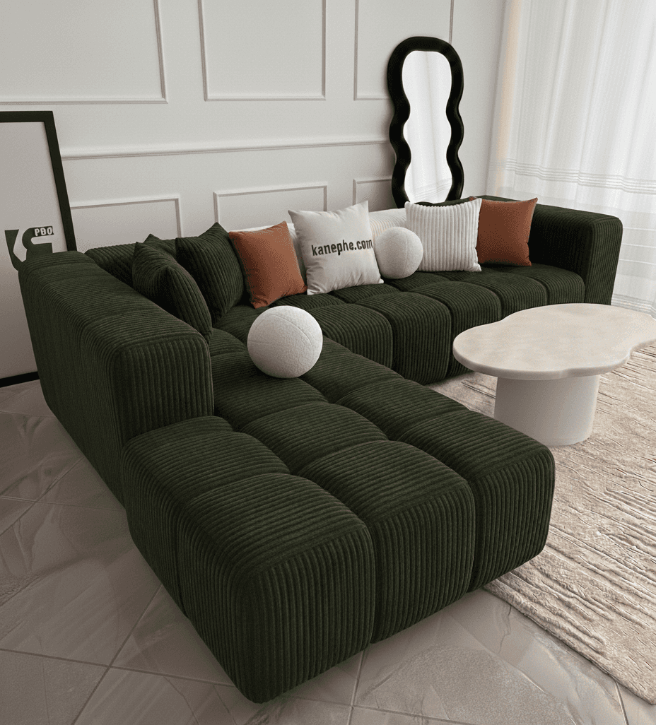 Pony köşe koltuk, modern tasarımıyla şıklığı ve konforu bir araya getiriyor